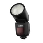 Anself Godox V1C Professional Camera Flash Speedlite Speedlight Round Head Wireless 2.4G for Canon EOS Series 1500D 3000D 5D Mark LLL 5D Mark ll Portrait Studio Photography