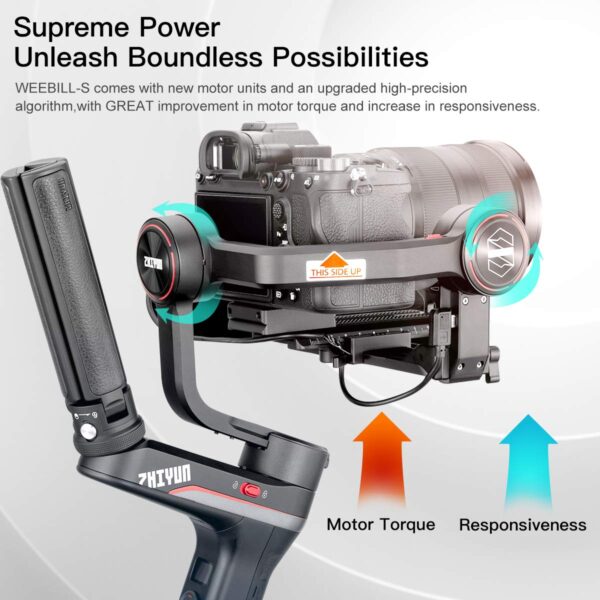 Zhiyun WEEBILL S Gimbal Stabilizer for DSLR, Mirrorless - Image 7